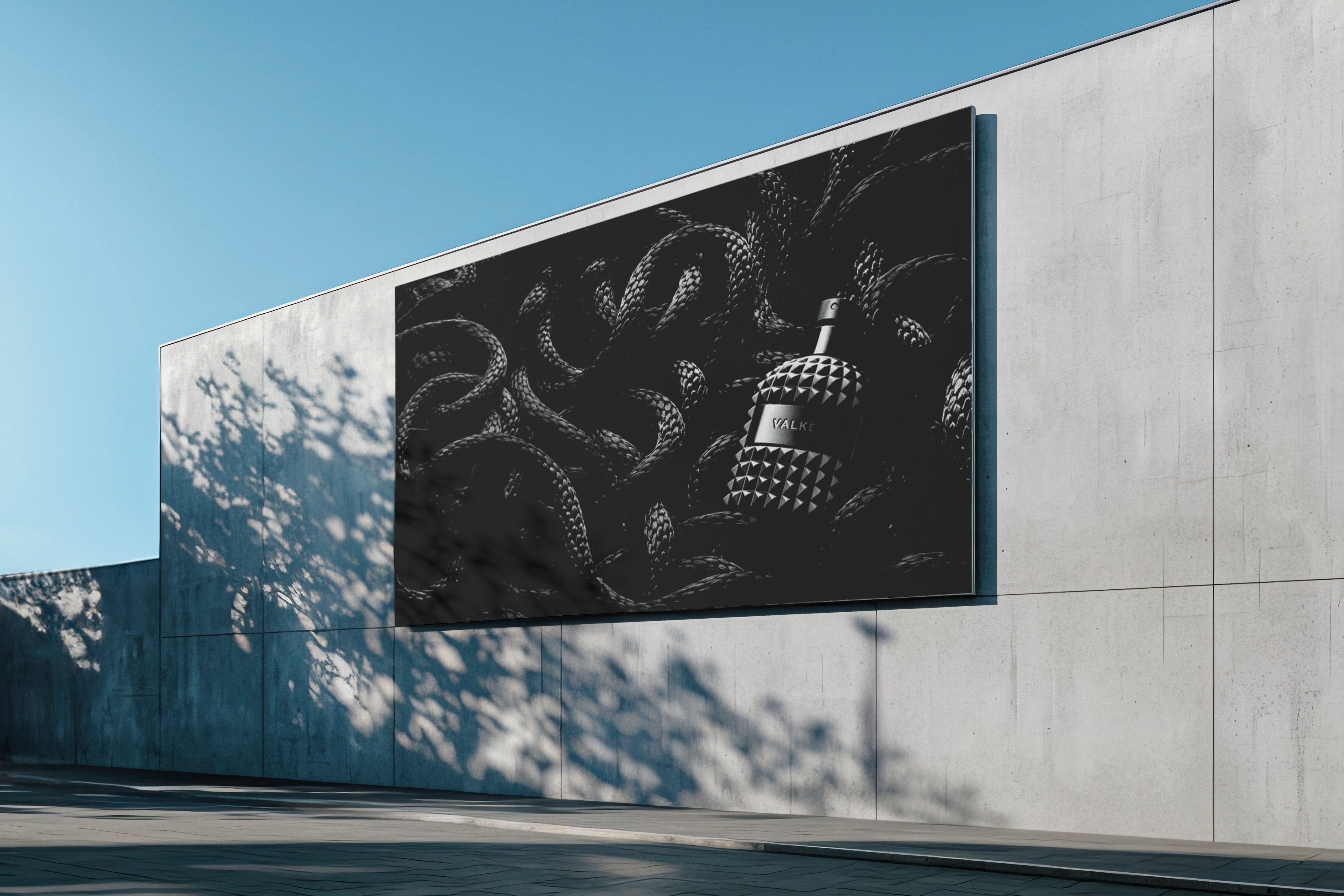 VALKERY billboard campaign